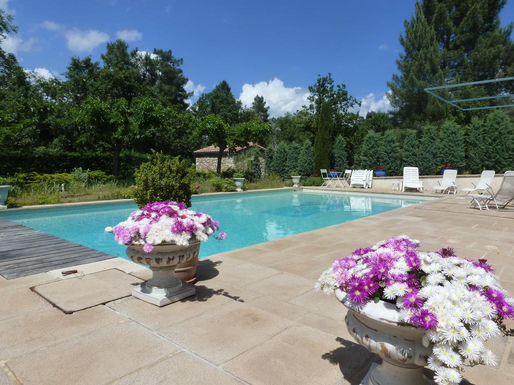 Domaine Du Planas Ailhon Ardeche Bed & Breakfast ภายนอก รูปภาพ